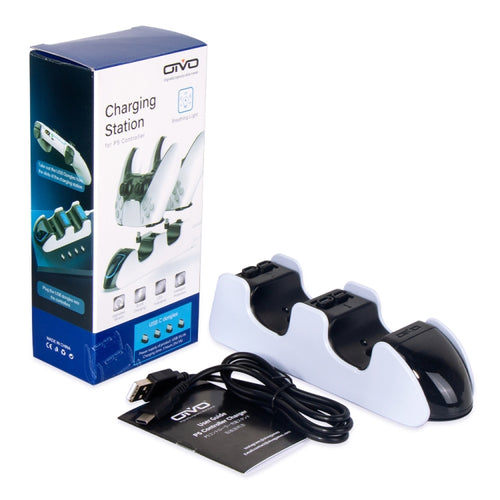 OIVO แท่นชาร์จแท่นชาร์จคู่สำหรับ PS5, IV-P5207