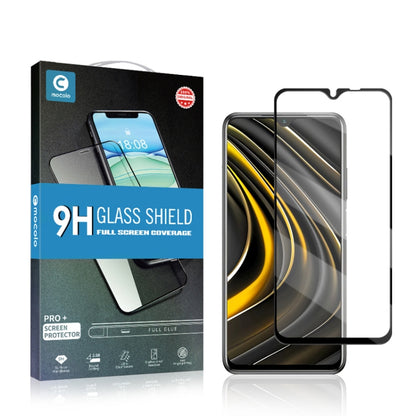 สำหรับ Xiaomi Mi Poco M3 mocolo 0.33mm 9H 2.5D เต็มกาวฟิล์มกระจกนิรภัย, For Xiaomi Mi Poco M3