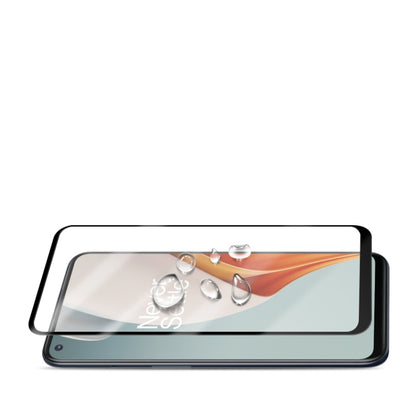 สำหรับ OnepPlus Nord N10 5G mocolo 0.33mm 9H 3D Full กาวโค้งแบบเต็มหน้าจอฟิล์มกระจกนิรภัย, For OnepPlus Nord N10 5G