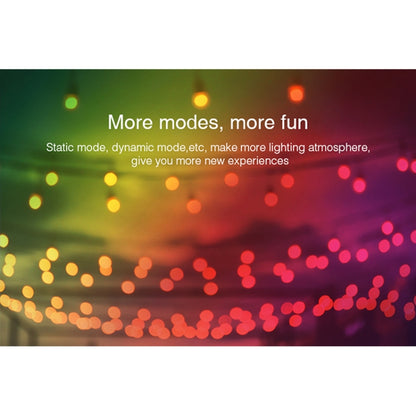 FUT012 E27 9W RGB + CCT หลอดไฟ LED 100V-240V สีรีโมทคอนโทรลสมาร์ทหลอดไฟ WiFi ไร้สาย 2.4G