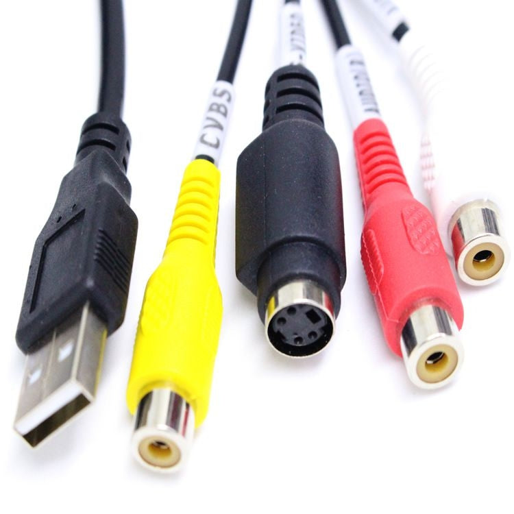 สาย USB เป็น RCA 60+ รองรับ Vista 64 / Win 7 / Win 8 / Win 10 / Mac OS