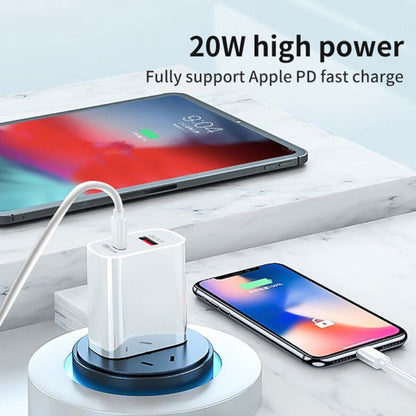 SDC-18W 18W PD QC 3.0 USB ชาร์จเร็วแบบ Dual Universal Travel Charger, ปลั๊ก UK, UK Plug