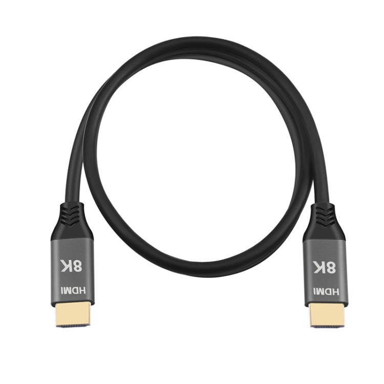 สาย HDMI2.1 8K 120Hz High Dynamic HD ความยาวสายเคเบิล: 1 ม, 120Hz 1m