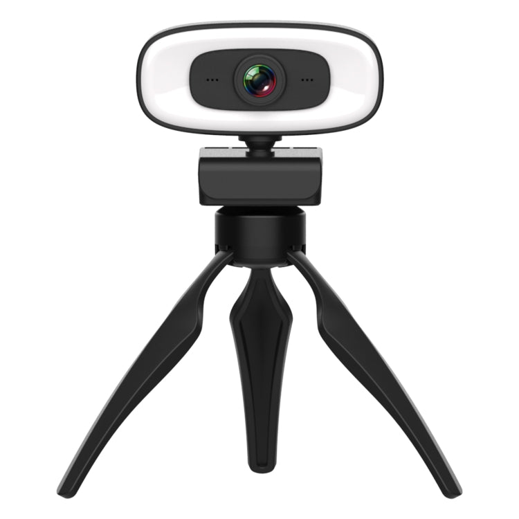 C10 2K HD โดยไม่มีการบิดเบือน 360 องศาหมุนสามความเร็วเติมแสง USB ไดรฟ์ฟรีเว็บแคม, ไมโครโฟนในตัวที่ชัดเจนยิ่งขึ้น