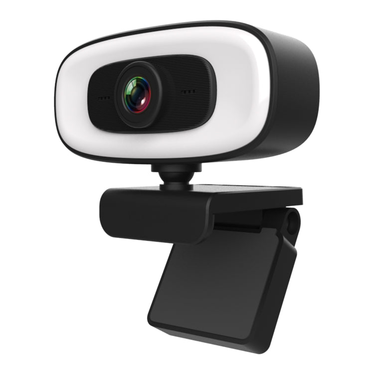 C10 2K HD โดยไม่มีการบิดเบือน 360 องศาหมุนสามความเร็วเติมแสง USB ไดรฟ์ฟรีเว็บแคม, ไมโครโฟนในตัวที่ชัดเจนยิ่งขึ้น