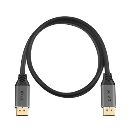 DisplayPort 1.4 8K HDR 60Hz 32.4Gbps สาย DisplayPort สำหรับวิดีโอ / พีซี / แล็ปท็อป / ทีวี ความยาวสายเคเบิล: 1 ม., 1m