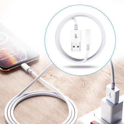 XJ-51 3A USB to 8 Pin Fast Charging Cable สำหรับ iPhone 12 Series, ความยาว: 2 ม., 2m