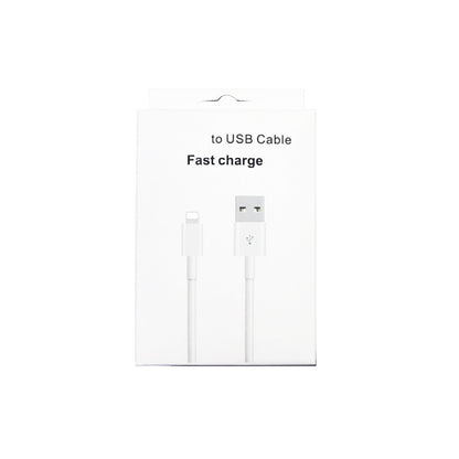 XJ-51 3A USB to 8 Pin Fast Charging Cable สำหรับ iPhone 12 Series, ความยาว: 2 ม., 2m
