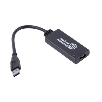 อะแดปเตอร์สายเคเบิลแปลง USB 3.0 เป็น HDMI HD พร้อมเสียง ความยาวสายเคเบิล: 20 ซม