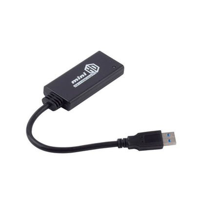 อะแดปเตอร์สายเคเบิลแปลง USB 3.0 เป็น HDMI HD พร้อมเสียง ความยาวสายเคเบิล: 20 ซม