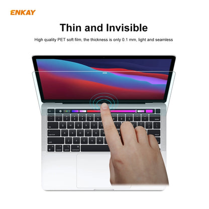 ตัวป้องกันหน้าจอ ENKAY Clear HD PET สำหรับ MacBook Pro 13.3 นิ้ว A2289 / A2251 / A2338 (2020), For MacBook Pro 13.3 inch A2289 / A2251 / A2338 (2020)