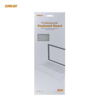 ฟิล์มป้องกันแป้นพิมพ์ ENKAY Soft TPU สำหรับ MacBook Pro 16 นิ้ว A2141 / Pro 13.3 นิ้ว A2289 และ A2251 และ A2338 (2020) รุ่นสหภาพยุโรป, EU Version