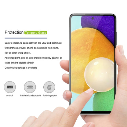 สำหรับ Samsung Galaxy A52 mocolo 0.33mm 9H 2.5D เต็มกาวฟิล์มกระจกนิรภัย