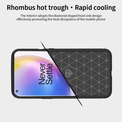 สำหรับ OnePlus 8 Pro MOFI Gentleness Series Brushed Texture คาร์บอนไฟเบอร์กรณี TPU นุ่ม, For OnePlus 8 Pro