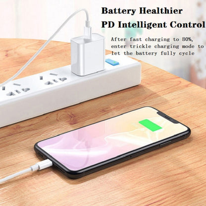 PD 20W อะแดปเตอร์ชาร์จไฟสำหรับเดินทางพอร์ต USB-C / Type-C เดี่ยวปลั๊ก US, 20W US Plug