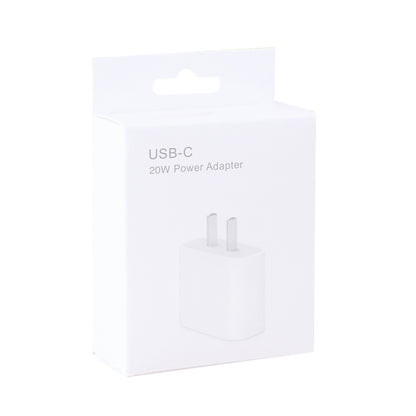 PD 20W อะแดปเตอร์ชาร์จไฟสำหรับเดินทางพอร์ต USB-C / Type-C เดี่ยวปลั๊ก US, 20W US Plug