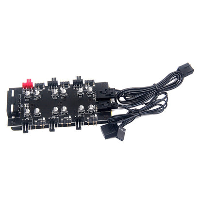 1 ถึง 6 PWM / ARGB HUB Extender อินเทอร์เฟซ IDE, 1 to 6