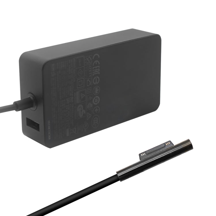 อุปกรณ์ชาร์จอะแดปเตอร์ AC 36W 12V 2.58A / 5V 1A สำหรับ Microsoft Surface Pro 3/4, ปลั๊ก US
