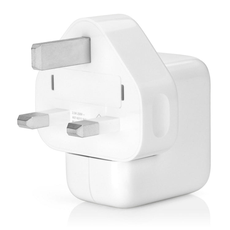 ที่ชาร์จสำหรับเดินทางพอร์ต USB 12W สำหรับซีรี่ส์ iPad / iPod Series / iPhone Series, ปลั๊ก UK