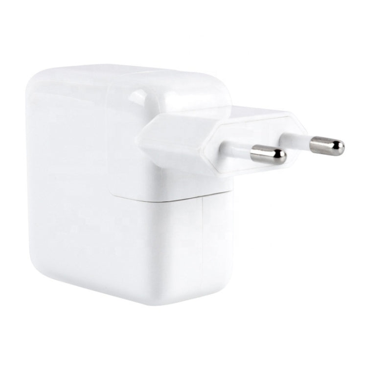เครื่องชาร์จ USB 12W + สายเคเบิลข้อมูล USB ถึง 8 พินสำหรับซีรีส์ iPad / iPhone / iPod, ปลั๊ก EU