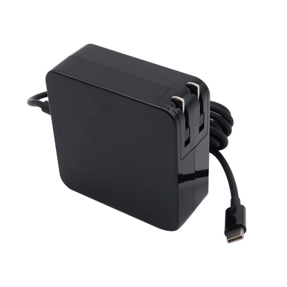 65W 20V 3.25A อะแดปเตอร์แปลงไฟ Type-C แบบพกพาสำหรับโน้ตบุ๊ก, ปลั๊ก US
