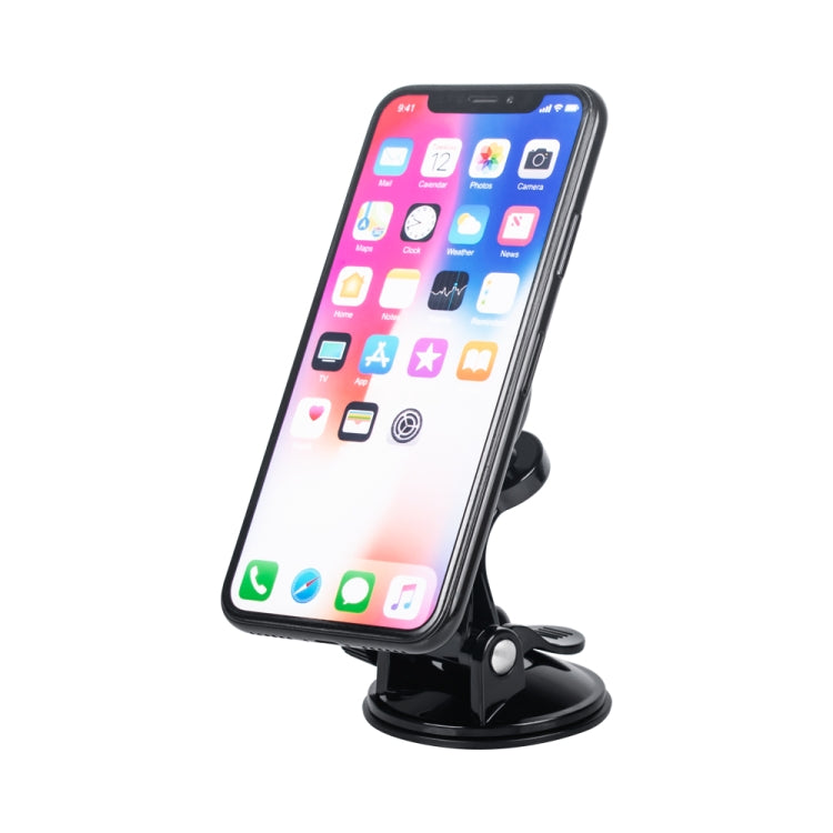ถ้วยดูดแม่เหล็กที่วางโทรศัพท์มือถือคอนโซลกลางเดสก์ท็อปข้างเตียง Lazy Holder, Magnetic Suction Cup Holder