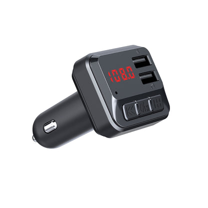 C6 MP3 Modulator แฮนด์ฟรีเครื่องรับสัญญาณเสียงไร้สาย 3.1A Dual USB Fast Charger เครื่องส่งสัญญาณ FM รถชุด, C6