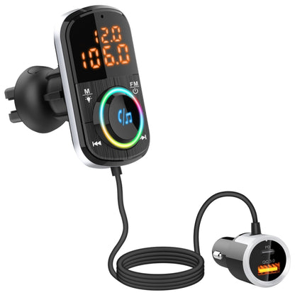 BC71 เครื่องส่งสัญญาณ FM ในรถยนต์แฮนด์ฟรี TF Card เครื่องเล่นเพลง MP3 อุปกรณ์เสริมในรถยนต์อิเล็กทรอนิกส์, BC71
