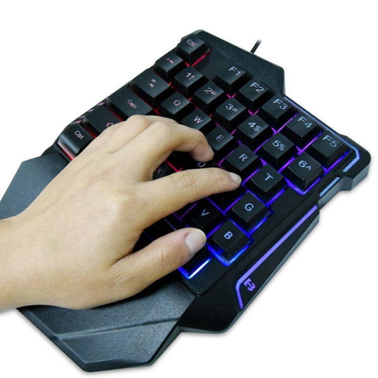 G7 37 คีย์ USB แป้นพิมพ์ตัวเลขมือเดียวพร้อมไฟพื้นหลัง ความยาวสายเคเบิล: 1.8 ม.