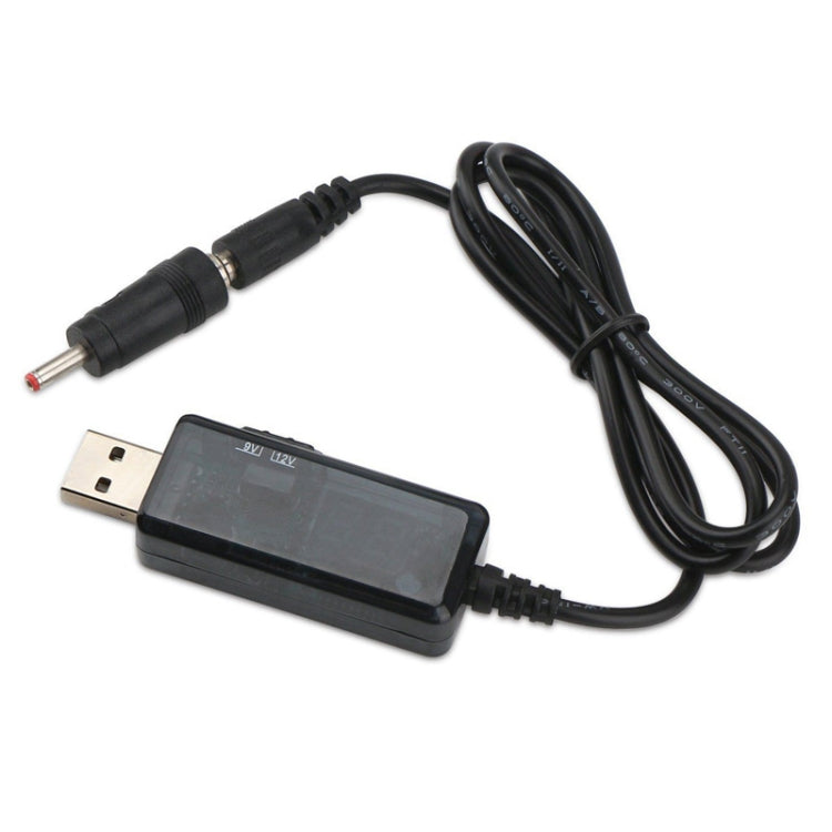 KWS-912V USB Boost Converter DC 5V ถึง 9V 12V สายแปลง + ชุดปลั๊ก 3.5x1.35 มม., 5V to 9V / 12V