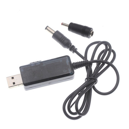 KWS-912V USB Boost Converter DC 5V ถึง 9V 12V สายแปลง + ชุดปลั๊ก 3.5x1.35 มม., 5V to 9V / 12V