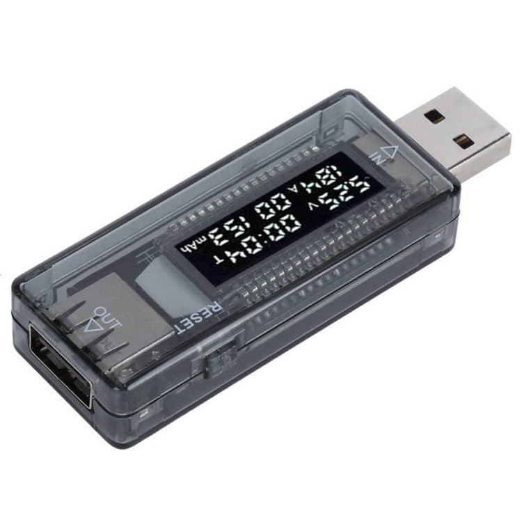 KWS-V21 QC2.0 USB เครื่องทดสอบแรงดันไฟฟ้าปัจจุบันเครื่องตรวจจับประจุ, มัลติมิเตอร์, เครื่องวัดความจุไฟฟ้า, KWS-V21