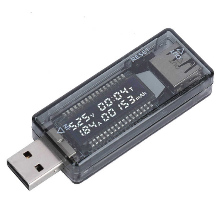 KWS-V21 QC2.0 USB เครื่องทดสอบแรงดันไฟฟ้าปัจจุบันเครื่องตรวจจับประจุ, มัลติมิเตอร์, เครื่องวัดความจุไฟฟ้า, KWS-V21