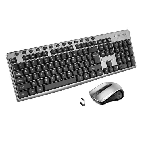 KB6600 104 Keys 2.4G ชุดคีย์บอร์ดและเมาส์ไร้สาย