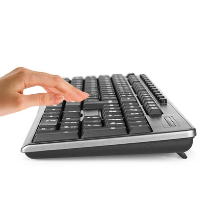 KB6600 104 Keys 2.4G ชุดคีย์บอร์ดและเมาส์ไร้สาย