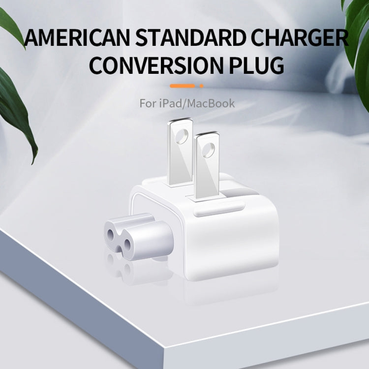 2 PCS XJ01 Power Adapter สำหรับเครื่องชาร์จ iPad 10W 12W และเครื่องชาร์จ MacBook Series, ปลั๊ก US, US Plug