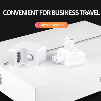 2 PCS XJ01 Power Adapter สำหรับเครื่องชาร์จ iPad 10W 12W และเครื่องชาร์จ MacBook Series, ปลั๊ก US, US Plug