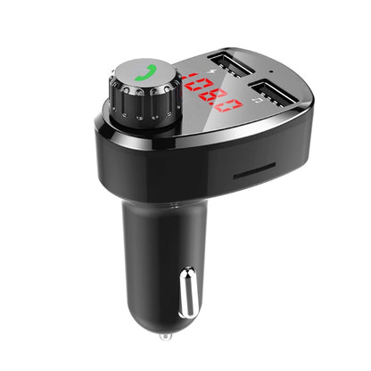 G13 รถ MP3 เครื่องเล่นบลูทูธอุปกรณ์แฮนด์ฟรี FM Transmitter Car Kit Dual USB Fast Charger, G13