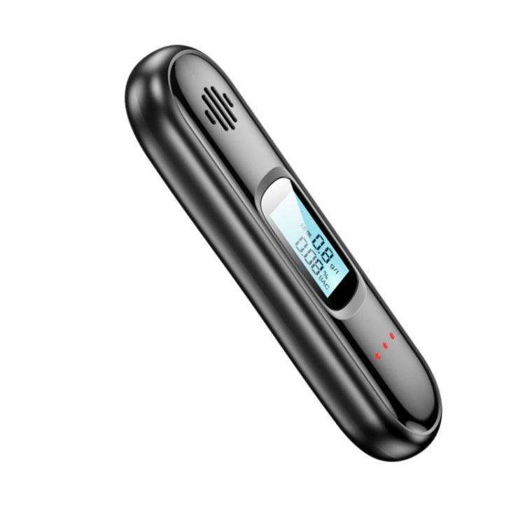 T01 การทดสอบแอลกอฮอล์ในลมหายใจเครื่องตรวจจับแบบไม่สัมผัสจอแสดงผล LCD แบบดิจิตอลเครื่องวิเคราะห์ลมหายใจของตำรวจ, T01