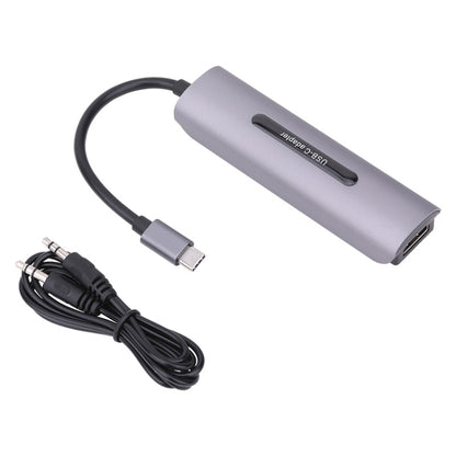 Z39A HDMI / F + ไมโครโฟน HDMI / F + เสียง + การ์ดจับภาพ USB 4K รองรับ Windows Android Linux และ MacOS ฯลฯ, Z39A