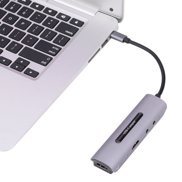 Z39A HDMI / F + ไมโครโฟน HDMI / F + เสียง + การ์ดจับภาพ USB 4K รองรับ Windows Android Linux และ MacOS ฯลฯ, Z39A