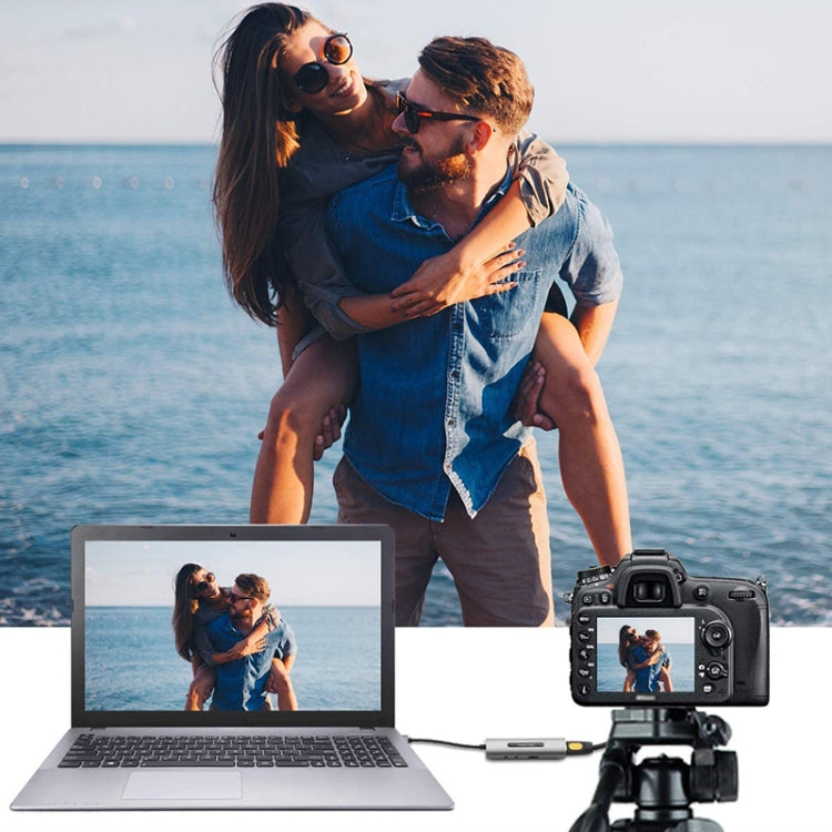 Z39A HDMI / F + ไมโครโฟน HDMI / F + เสียง + การ์ดจับภาพ USB 4K รองรับ Windows Android Linux และ MacOS ฯลฯ, Z39A