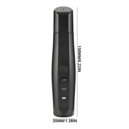 เครื่องบดเล็บไฟฟ้าสุนัข USB ชาร์จกรรไกรตัดเล็บสัตว์เลี้ยงไม่เจ็บปวด, Nail Grinder