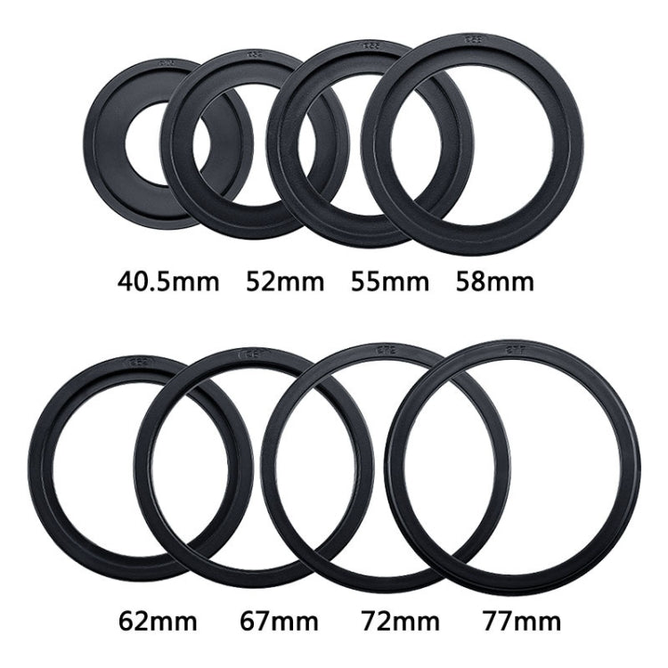 HD-130 Macro LED Ring Flash Light พร้อมวงแหวนอะแดปเตอร์ขนาดต่างๆ 8 แบบ (40.5 / 52 / 55 / 58 / 62 / 67 / 72 / 77mm) และตัวกระจายสี 3 สี