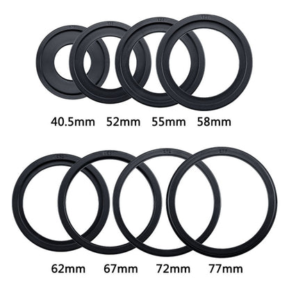 HD-130 Macro LED Ring Flash Light พร้อมวงแหวนอะแดปเตอร์ขนาดต่างๆ 8 แบบ (40.5 / 52 / 55 / 58 / 62 / 67 / 72 / 77mm) และตัวกระจายสี 3 สี