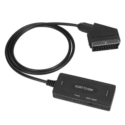 อะแดปเตอร์แปลงวิดีโอเสียง SCART เป็น HDMI 1080P, 1080P SCART to HDMI