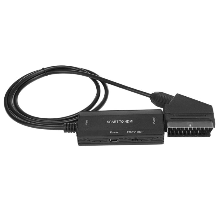 อะแดปเตอร์แปลงวิดีโอเสียง SCART เป็น HDMI 1080P, 1080P SCART to HDMI