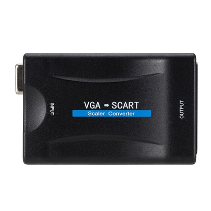 อะแดปเตอร์แปลงวิดีโอเสียง VGA เป็น SCART 1080P, VGA to SCART