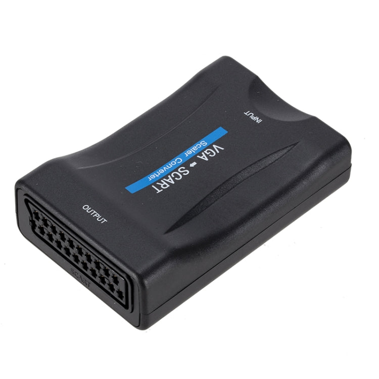อะแดปเตอร์แปลงวิดีโอเสียง VGA เป็น SCART 1080P, VGA to SCART