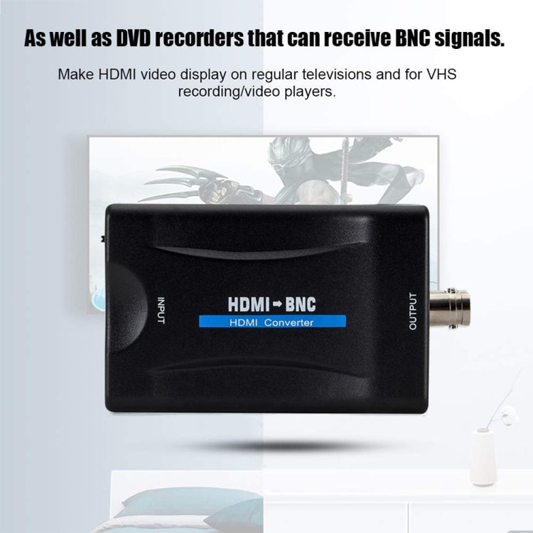 ตัวแปลงวิดีโอคอมโพสิต HDMI เป็น BNC, HDMI to BNC